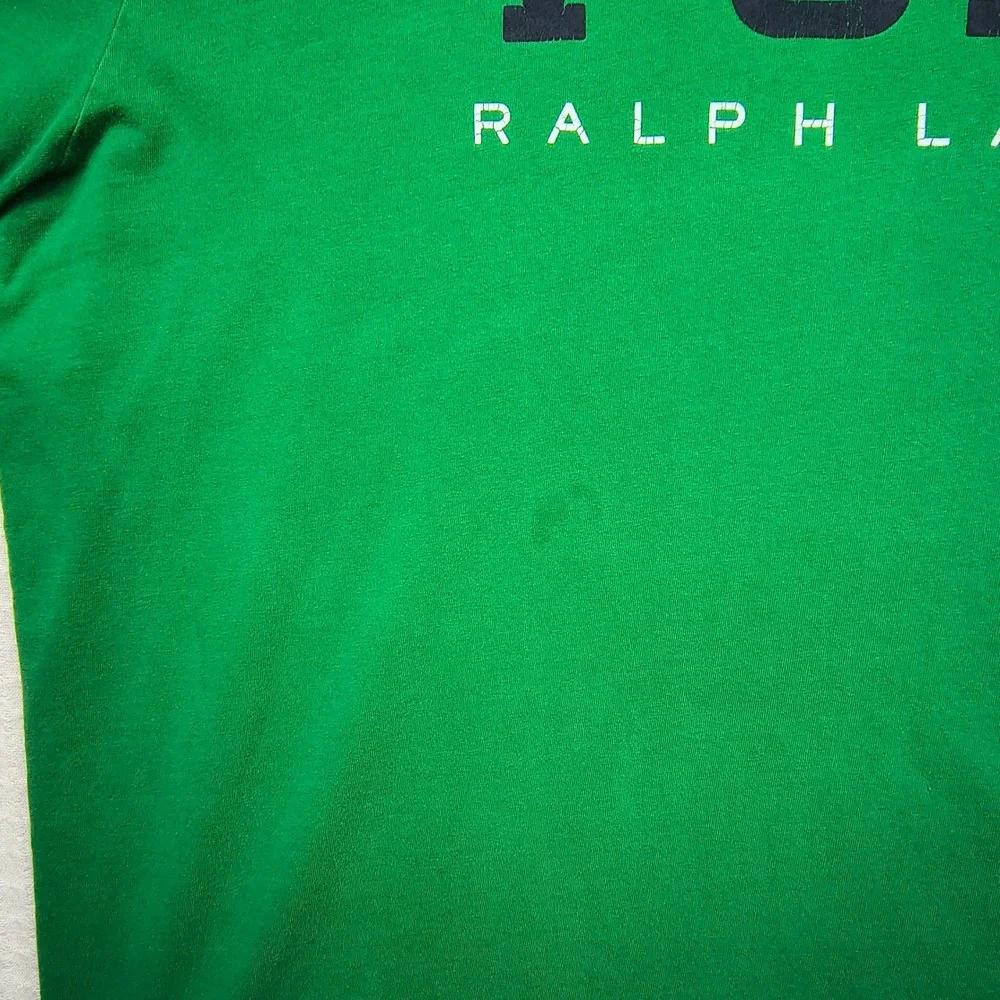 Polo‎ Ralph Lauren Mens 2XB Green Graphic Logo Short Sleeve T-Shirt Big & Tall
